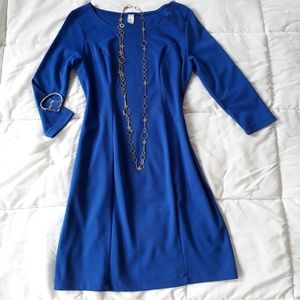🦩 5/$25🦩Old Navy Cobalt Blue Sheath Dress SZ S/P